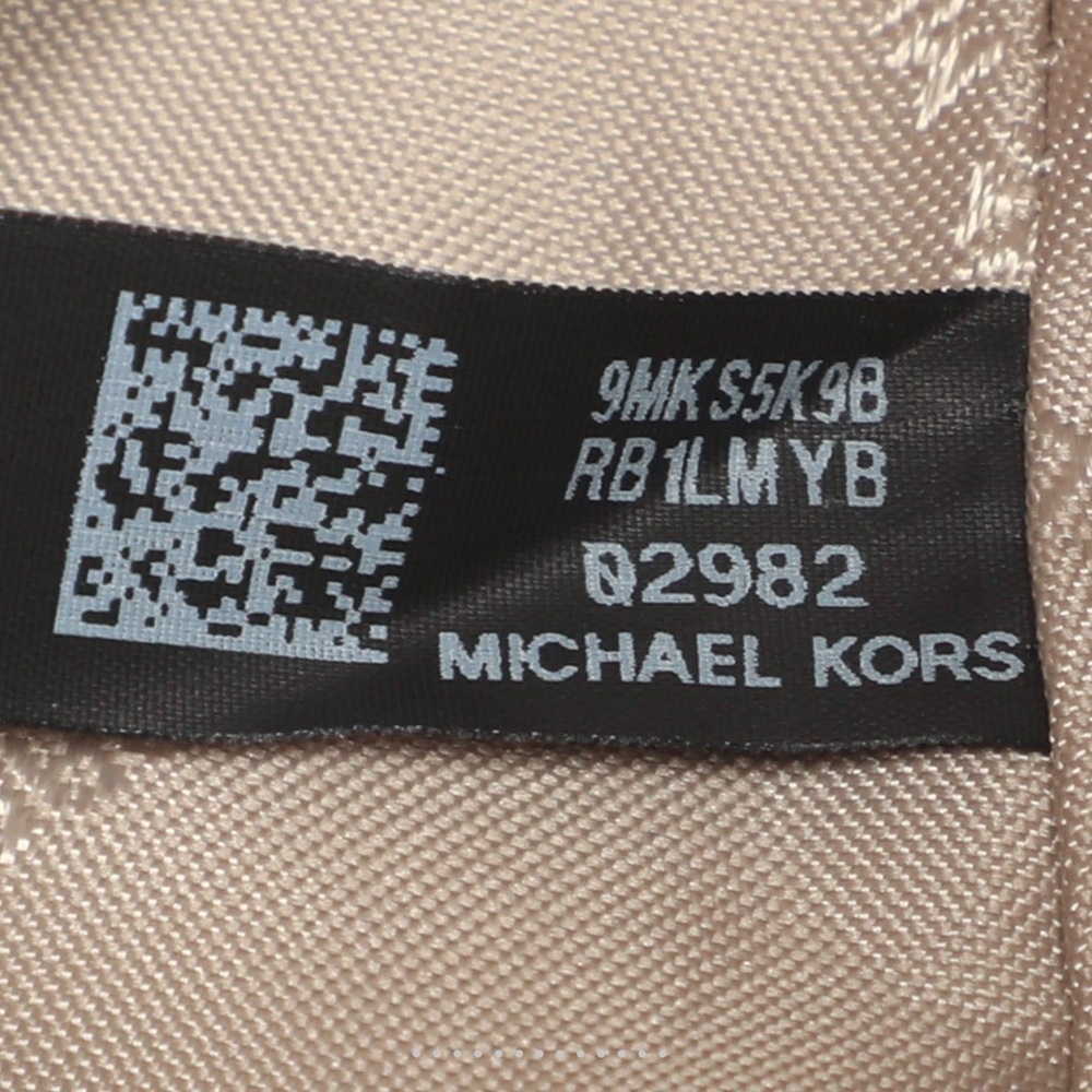 MK Jet Set Travel Medium White/Blush Pink Signature Coated Canvas Crossbody Bag - Picture 10 of 17